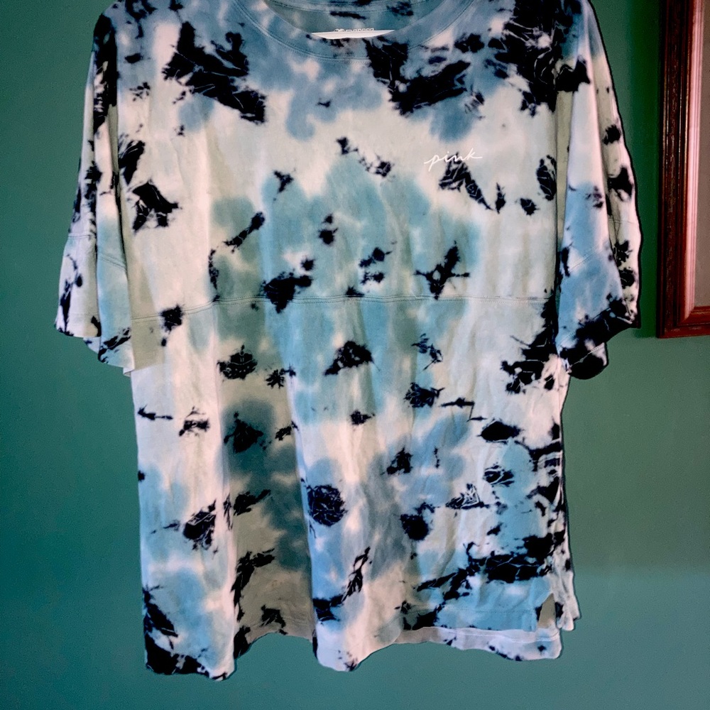 tie dye PINK brand t shirt size M